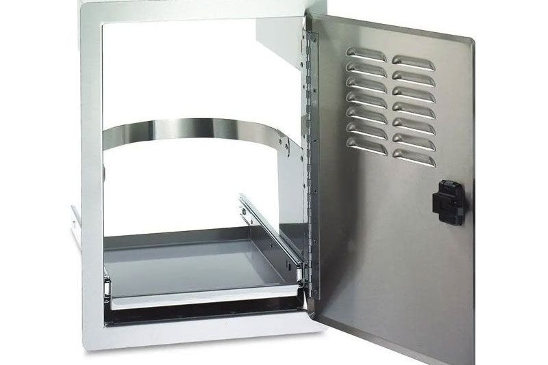 Fire Magic Stainless Steel Door With Louver And Tank Tray