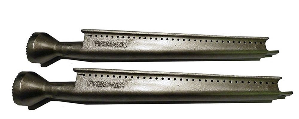 Fire Magic Burner Kit, 2-Piece Cast Stainless Steel Short