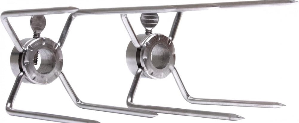 Fire Magic Spit Prongs with 3/4" Hub