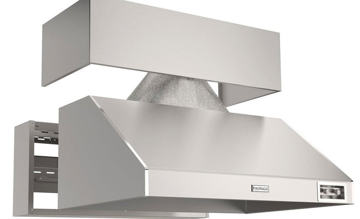 Fire Magic 48-Inch Outdoor Vent Hood, 1200 CFM, 304 Stainless Steel