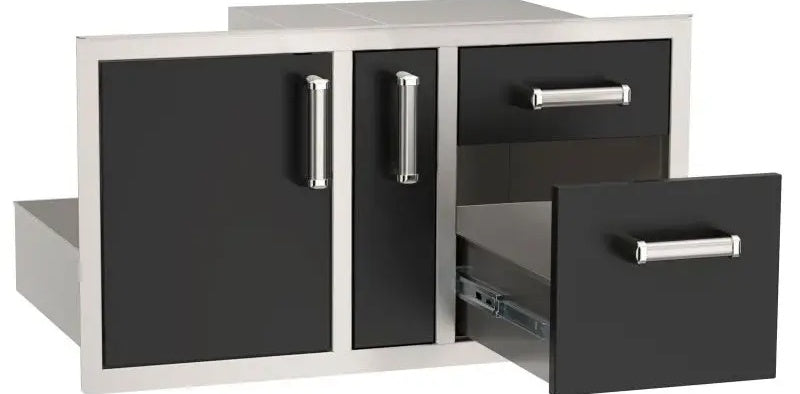 Fire Magic 18x36 Door and Drawer Combo with Stainless Steel