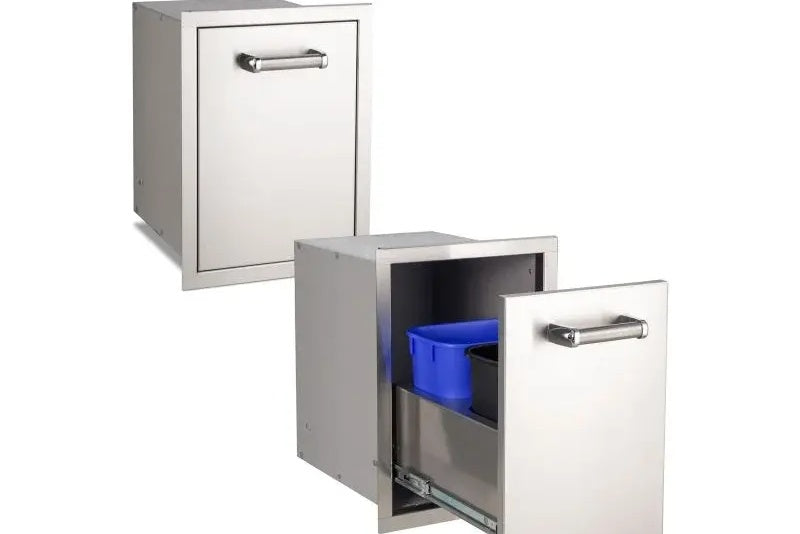 Fire Magic Double Trash Cabinet