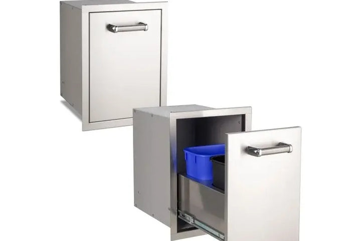 Fire Magic Double Trash Cabinet