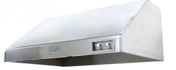 Fire Magic 60" Wall-Mount Vent Hood | 1200 CFM | 304 Stainless Steel