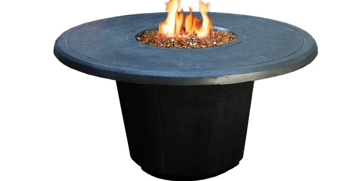American Fyre Designs Cosmo Round Fire Table, 48 in GFRC