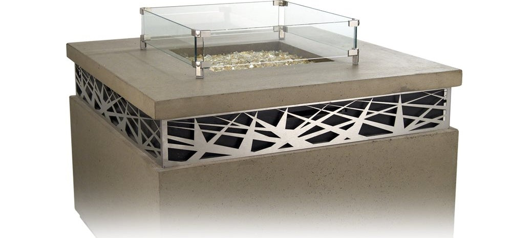 American Fyre Designs Square Wind Guard Assembly