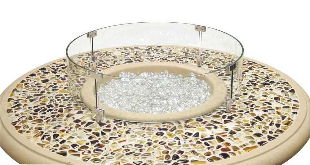 American Fyre Designs Round Wind Guard Assembly