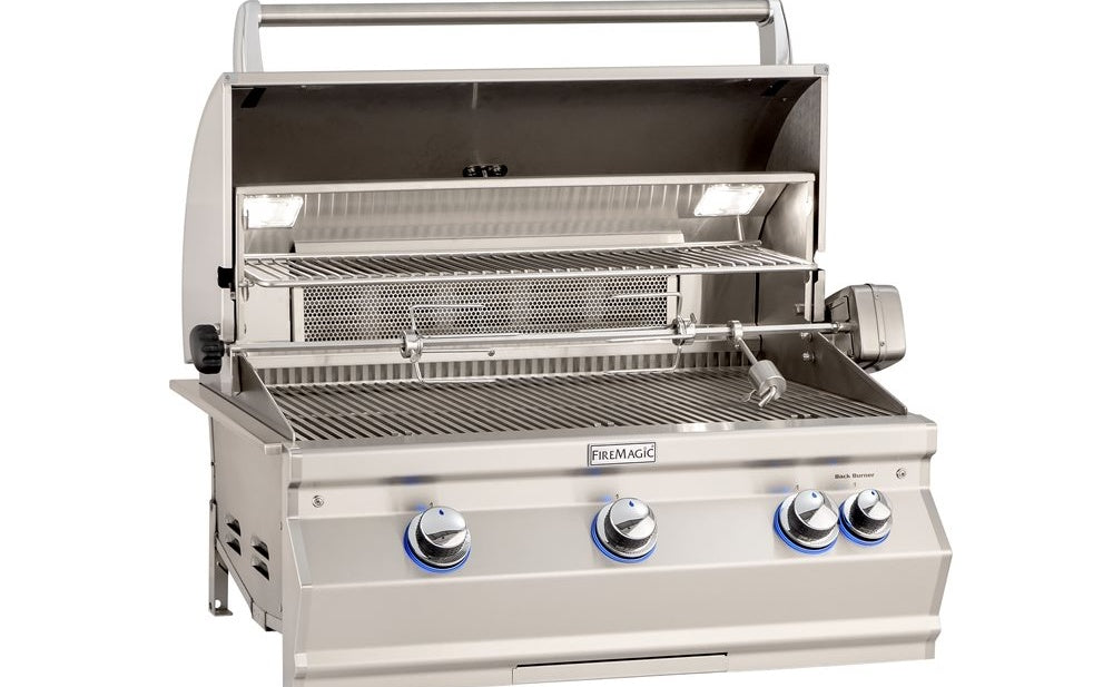 Fire Magic Aurora A540I Built-In Gas Grill, 30-Inch, 304 Stainless Steel