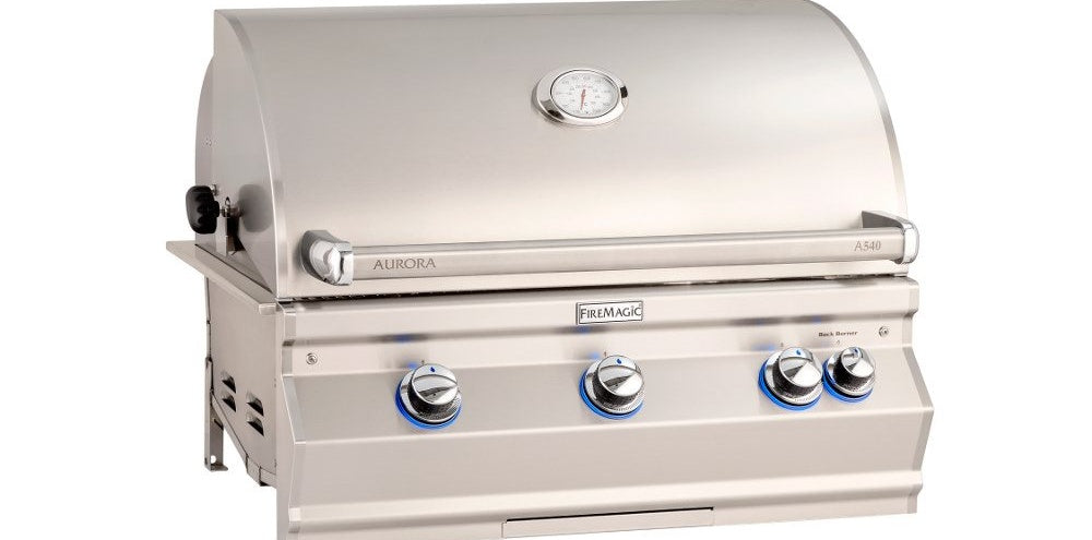 Fire Magic Aurora A540I 30-Inch Built-In Gas Grill with Rotisserie