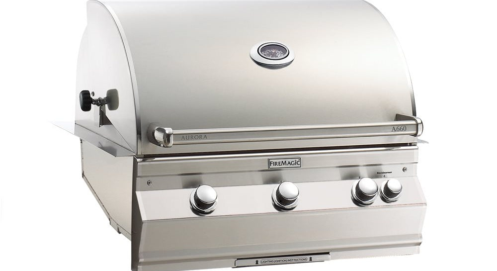 Fire Magic Aurora A660i Built-In Grill, 660 sq. in., 304 Stainless Steel