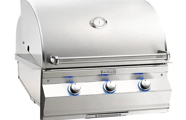 Fire Magic Aurora A660i Built-In Grill, 660 sq. in., 304 Stainless Steel