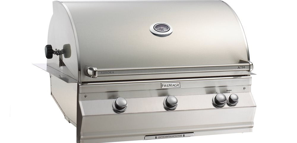 Fire Magic Aurora A790i Built-In Grill, 36-Inch, 304 Stainless Steel