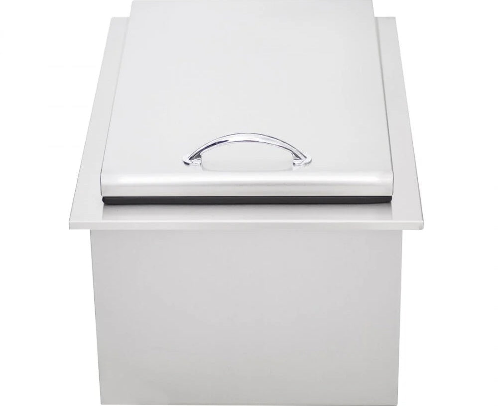 TrueFlame 304 Stainless Steel Drop-In Outdoor Cooler, 1.7 Cu. Ft.