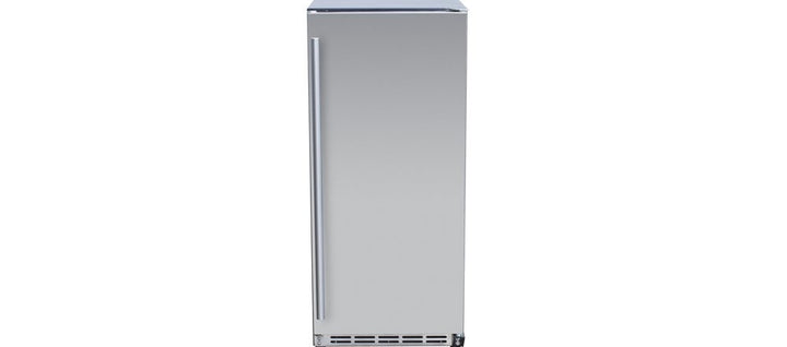 TrueFlame 15" Outdoor Rated Refrigerator With Stainless Steel Door