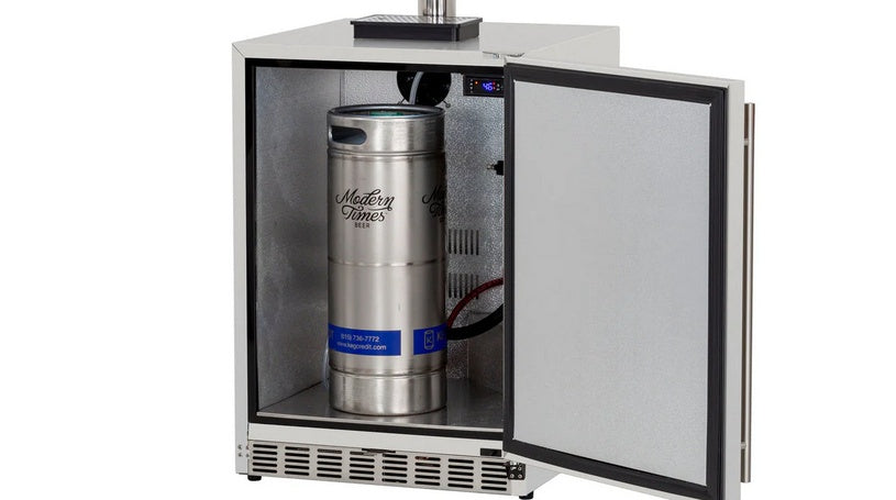 TrueFlame 24" Deluxe Outdoor Kegerator, 6.6 Cu. Ft.