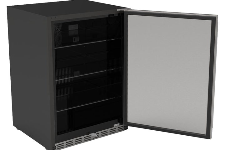 TrueFlame 24" Outdoor Refrigerator with Glass Door, 5.1 Cu. Ft.