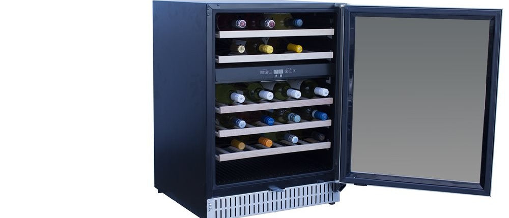 TrueFlame 24" Dual Zone Outdoor Wine Cooler