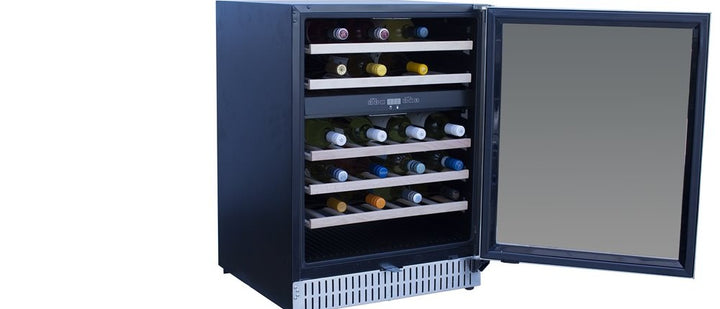 TrueFlame 24" Dual Zone Outdoor Wine Cooler