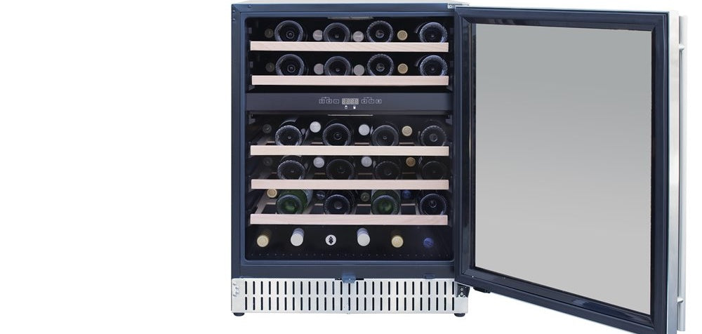 TrueFlame 24" Dual Zone Outdoor Wine Cooler