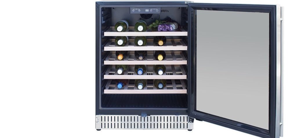 TrueFlame 24" Outdoor-Rated Wine Cooler