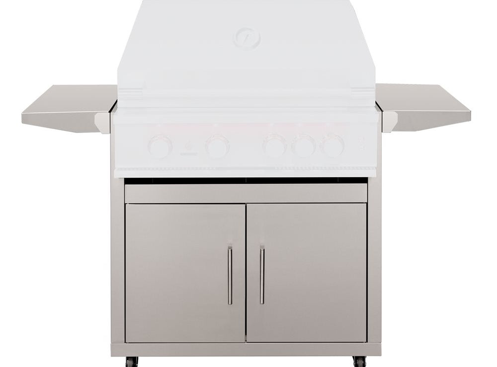 TrueFlame 32-Inch Stainless Steel Grill Cart