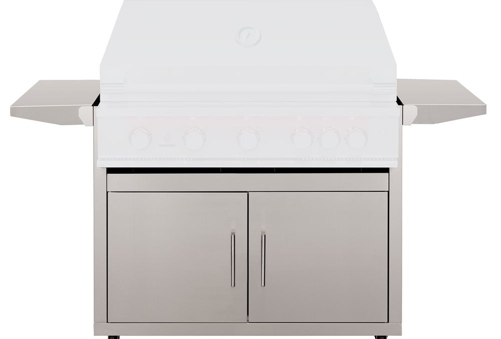 TrueFlame Deluxe 40" Grill Cart - Stainless Steel