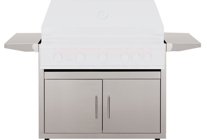 TrueFlame Deluxe 40" Grill Cart - Stainless Steel
