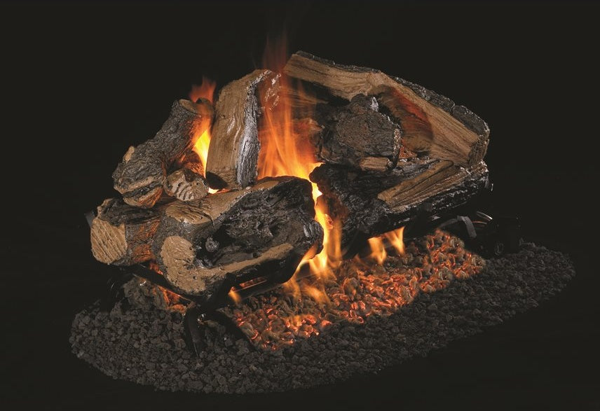 24"CHARRED RUGGED OAK S/T