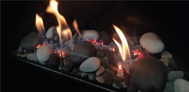 Montigo Beach Scene Decorative Fireplace Liner