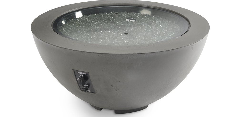 Outdoor GreatRoom Cove 42" Round Fire Pit Bowl in Midnight Mist