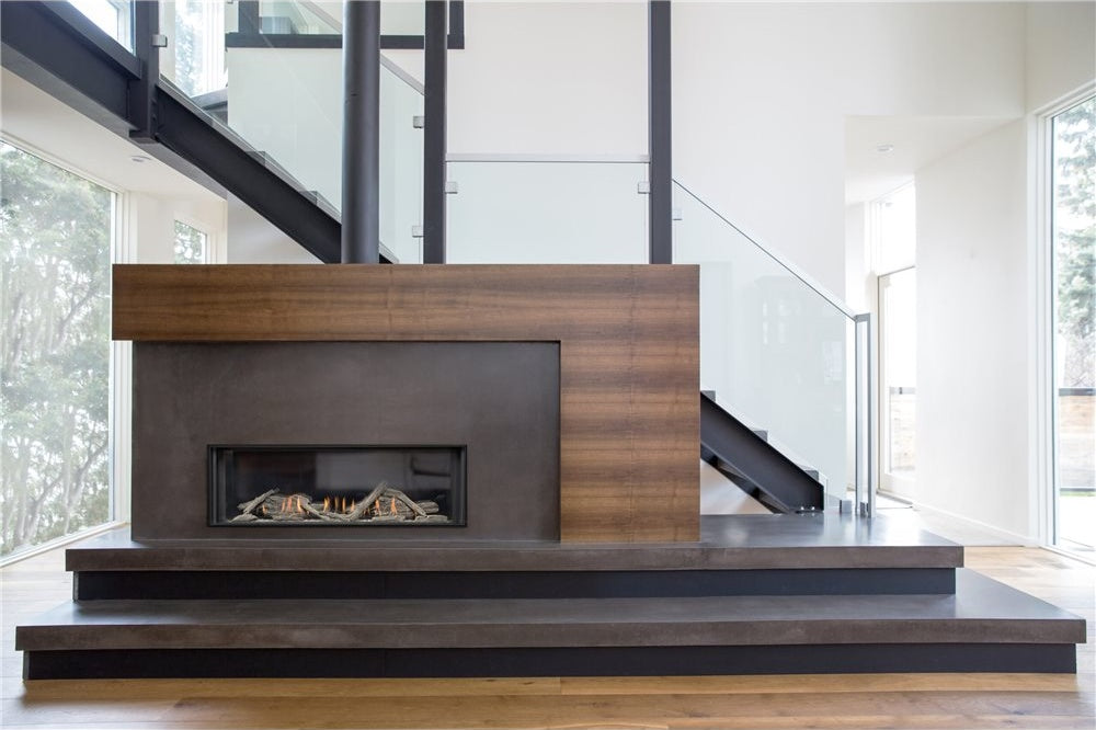 Montigo Distinction D4815NI-2 Single-Sided Linear Gas Fireplace, 48"