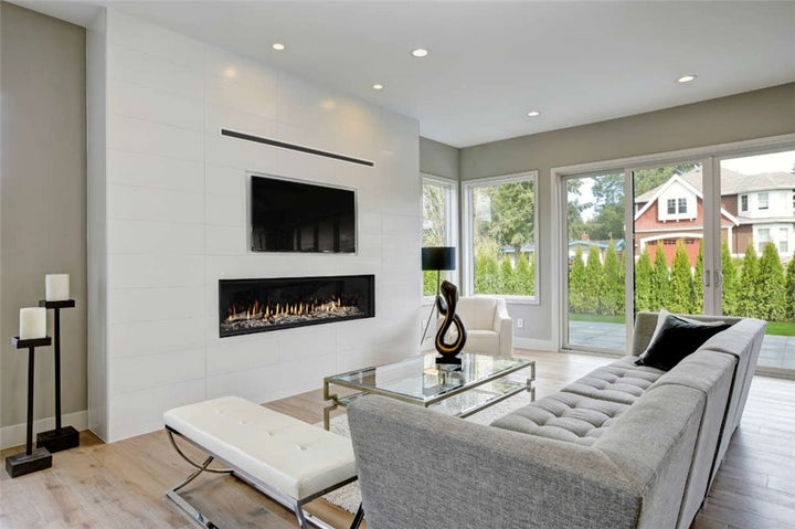 Montigo Distinction 63" Single-Sided Direct Vent Fireplace