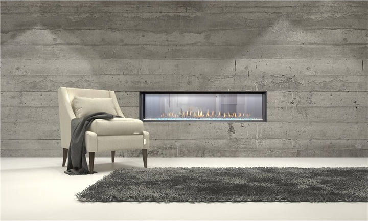Montigo Distinction See-Through Direct Vent Fireplace, 63"