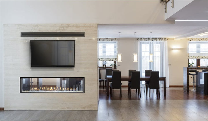 Montigo Distinction See-Through Direct Vent Fireplace, 63"