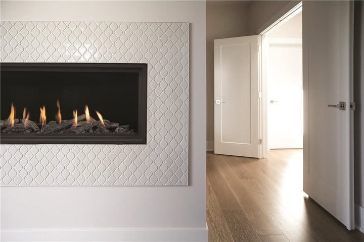 Montigo DelRay Linear 36" Direct Vent Gas Fireplace, Zero-Clearance
