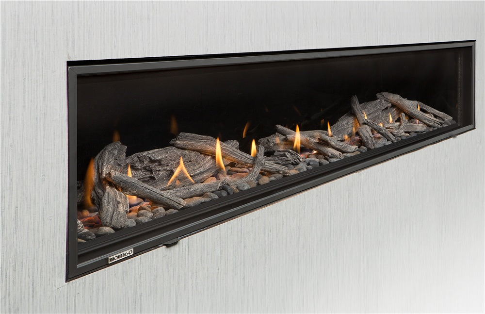 Montigo DelRay Linear 72" Direct Vent Fireplace
