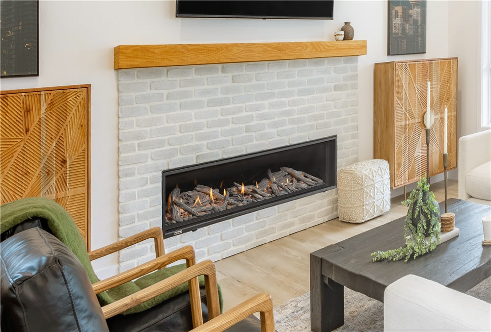 Montigo DelRay Linear 72" Direct Vent Fireplace