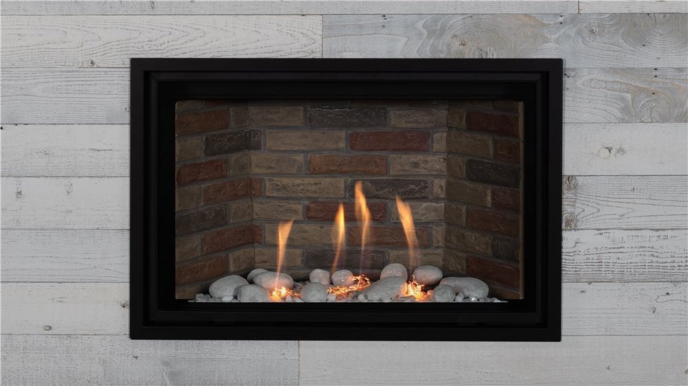 Montigo DelRay Square 34" Direct Vent Gas Fireplace, IPI