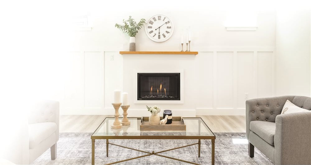 Montigo DelRay Square 34" Direct Vent Gas Fireplace, IPI