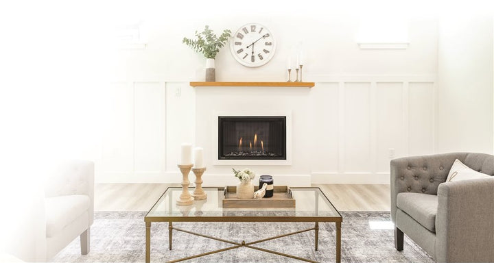 Montigo DelRay Square 34" Direct Vent Gas Fireplace, IPI