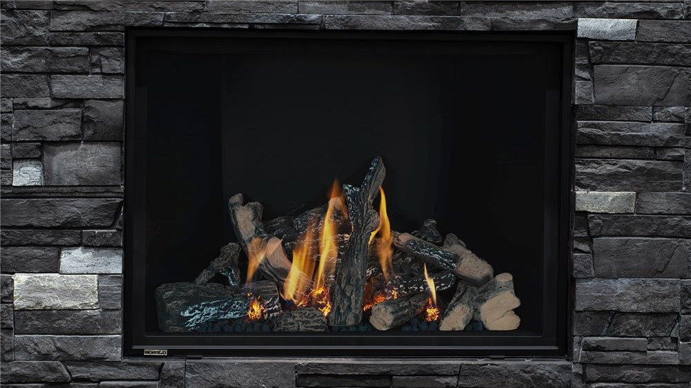 Montigo DelRay Square 46" Direct Vent Gas Fireplace, Full Load