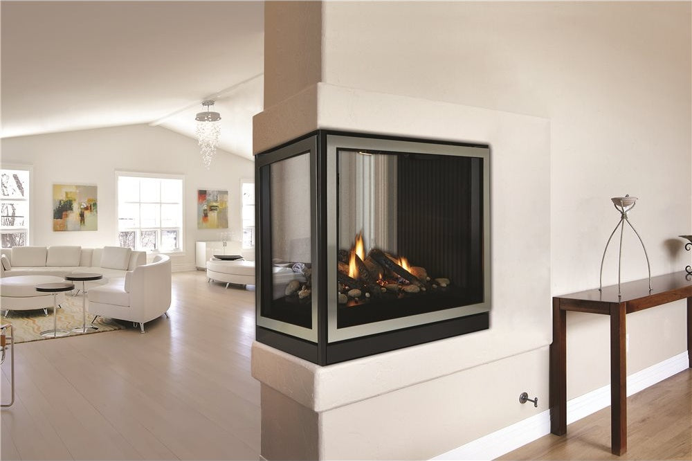 Empire Tahoe 36" Direct Vent Zero Clearance Peninsula Fireplace