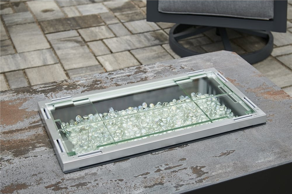 The Outdoor GreatRoom Company Folding Glass Wind Guard