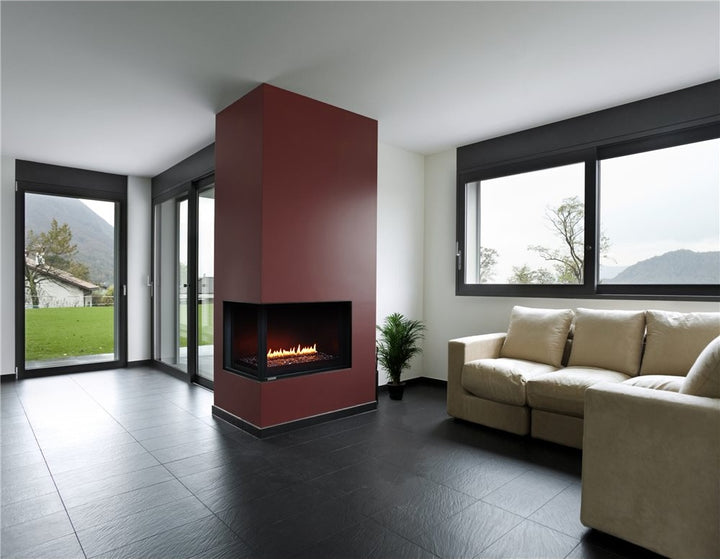 Montigo Divine H38 Corner Right Traditional Fireplace, 32,000 BTU