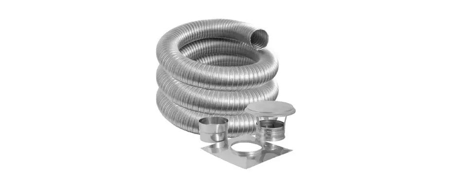 Montigo 4/7" Vertical Roof Vent Kit - 20 Feet