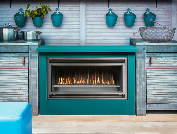 Montigo Mahana 42 Freestanding Enclosure – Cerulean Powder Coat