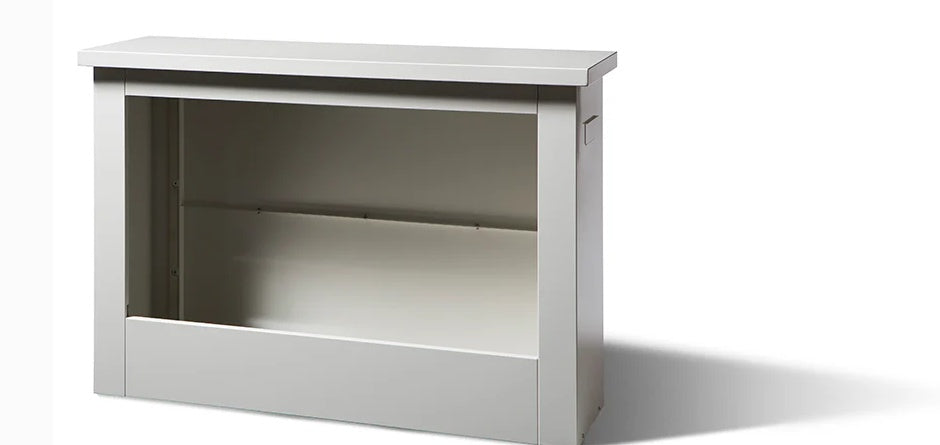 Montigo Mahana 42" Freestanding Enclosure – Dune Powder Coat
