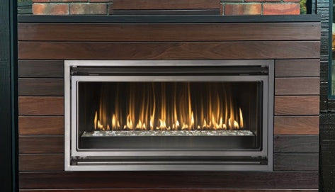 Montigo Mahana 42" Outdoor Gas Fireplace, 304 Stainless Steel