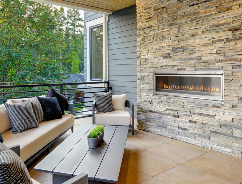 Montigo Mahana 60" Outdoor Vent-Free Linear Gas Fireplace