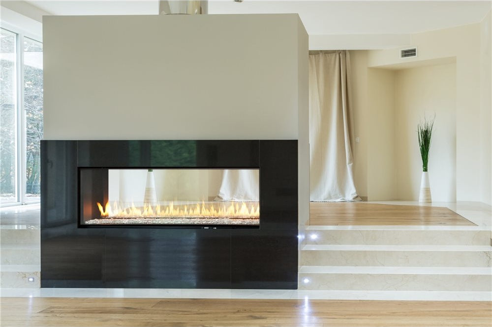 Montigo Exemplar See-Through Fireplace, 4 Ft, 55,000 BTU